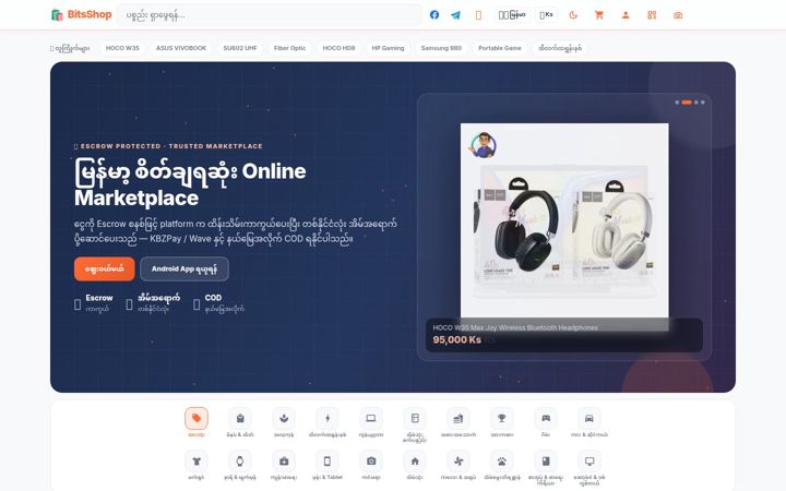 Screenshot of bitstech.store