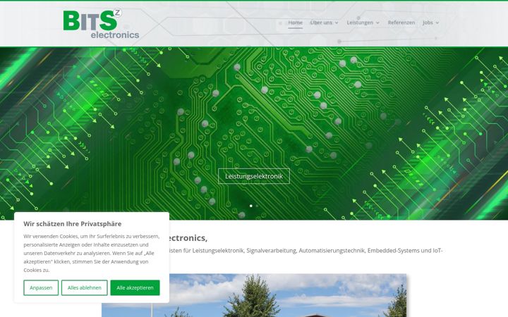 Screenshot of bitsz-electronics.de