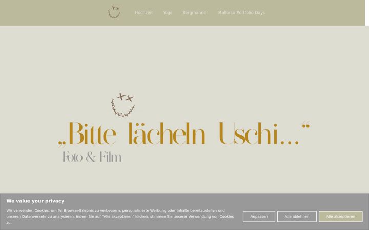 Screenshot of bittelaechelnuschi.de