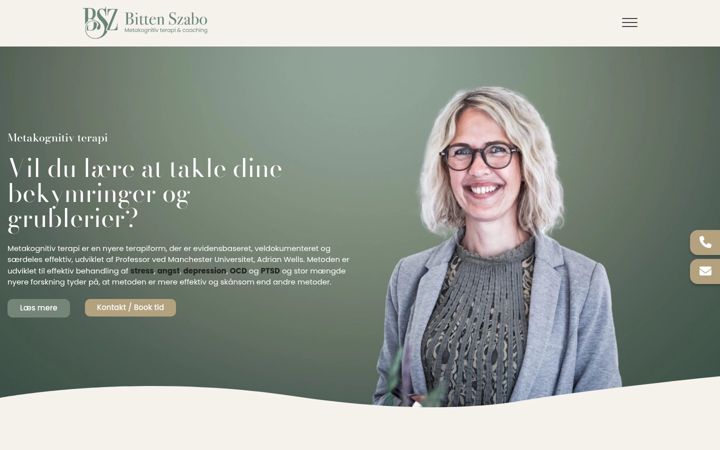 Zrzut ekranu bittenszabo.dk
