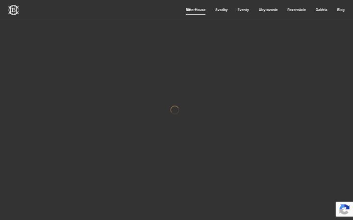 Screenshot of bitterhouse.sk
