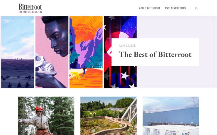 Screenshot of bitterrootmag.com