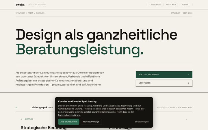 Screenshot of bittner-marketing.de