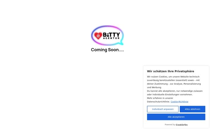 Screenshot of bittyagentur.ch