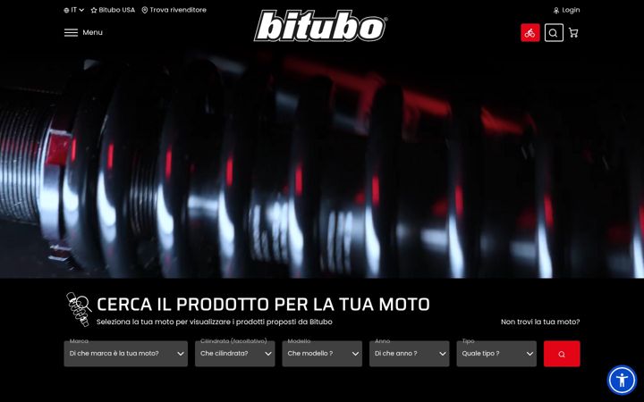 Screenshot of bitubo.com