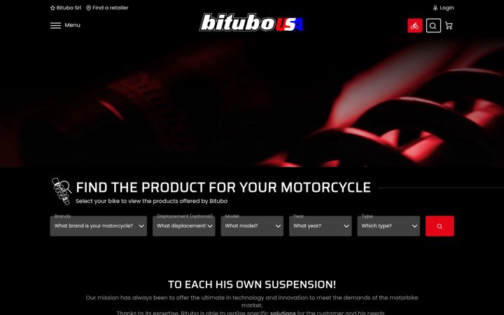 Screenshot of bitubousa.com