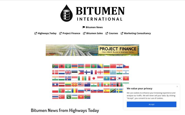Screenshot of bitumen.international
