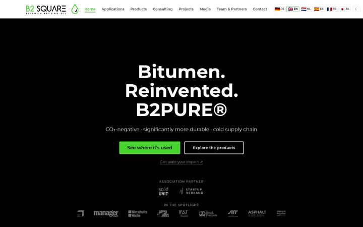 Screenshot of bitumenbeyondoil.com