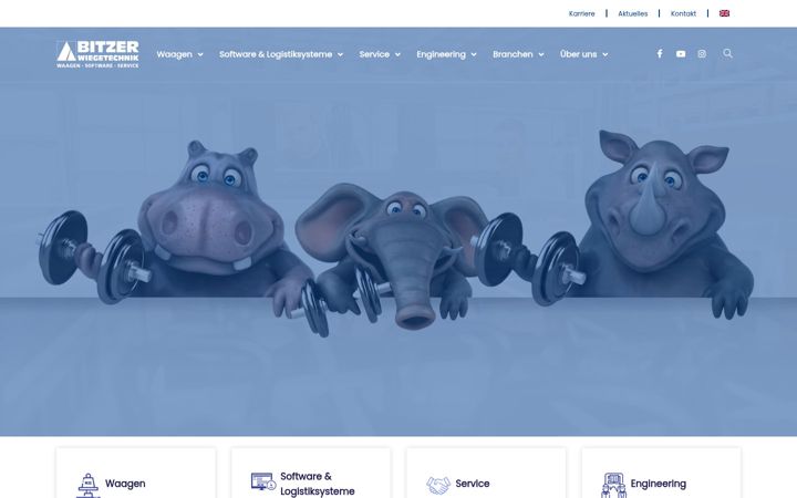 Snimka zaslona za bitzer-waage.de