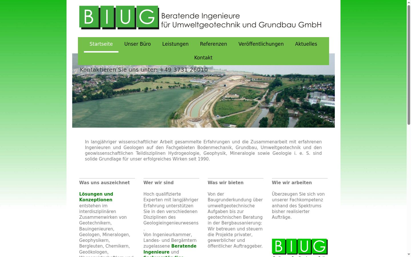 Screenshot des Einwilligungsbanners vor jeglicher Interaktion