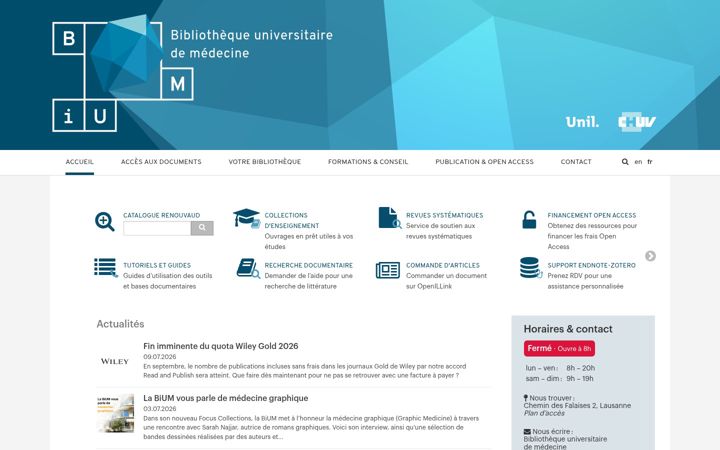Screenshot van bium.ch