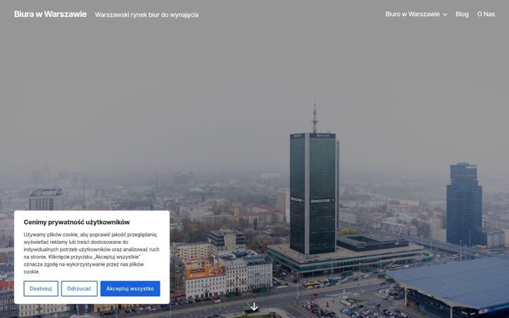 Skjermbilde av biura-wawa.pl