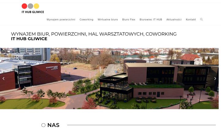 Screenshot stránky biurawgliwicach.pl