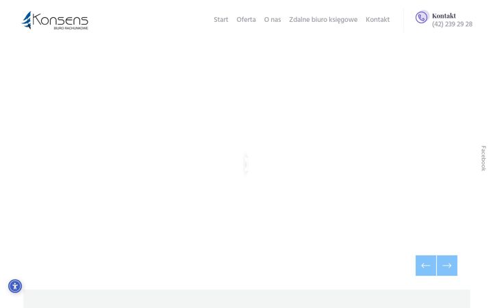 Screenshot stránky biuro-konsens.pl
