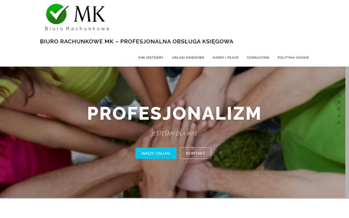 Screenshot of biuro-mk.eu
