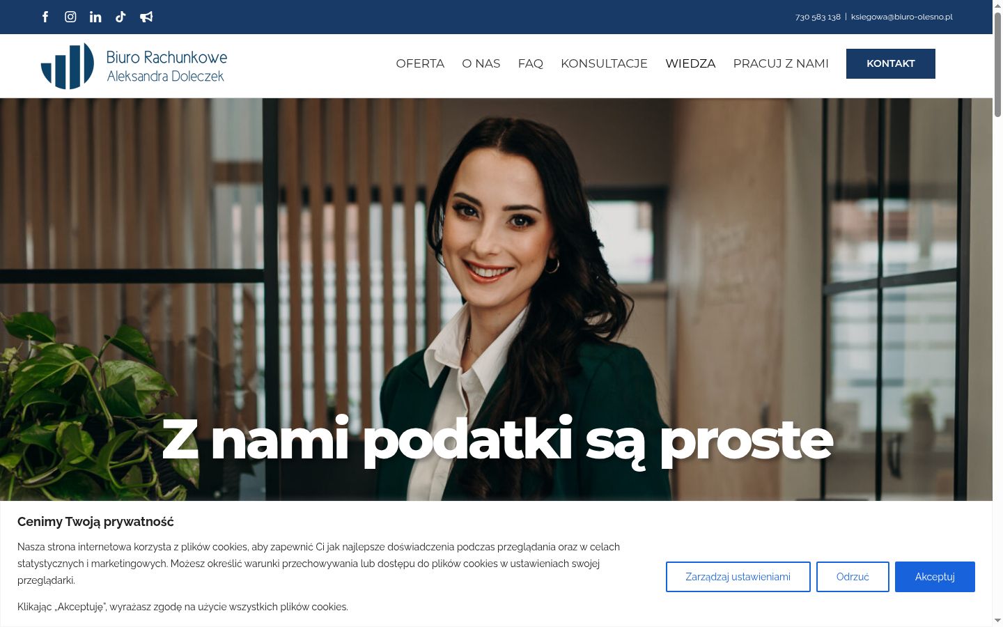 Snimka zaslona bannera za privolu prikazanog prije bilo kakve interakcije