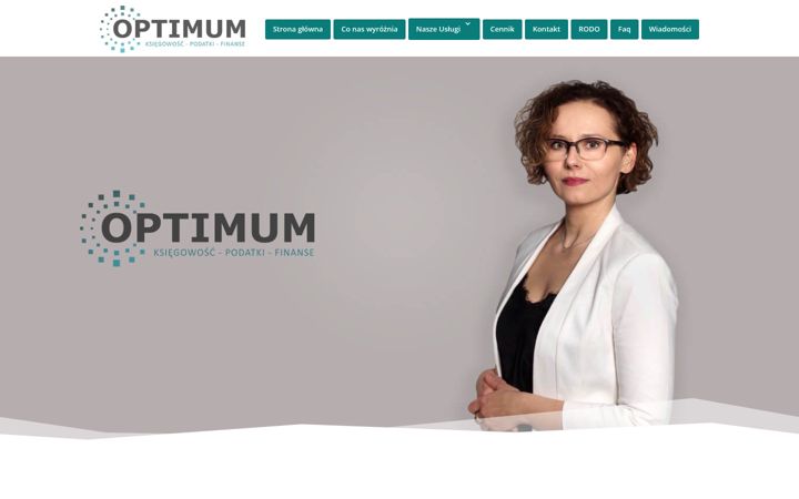 Screenshot van biuro-optimum.eu