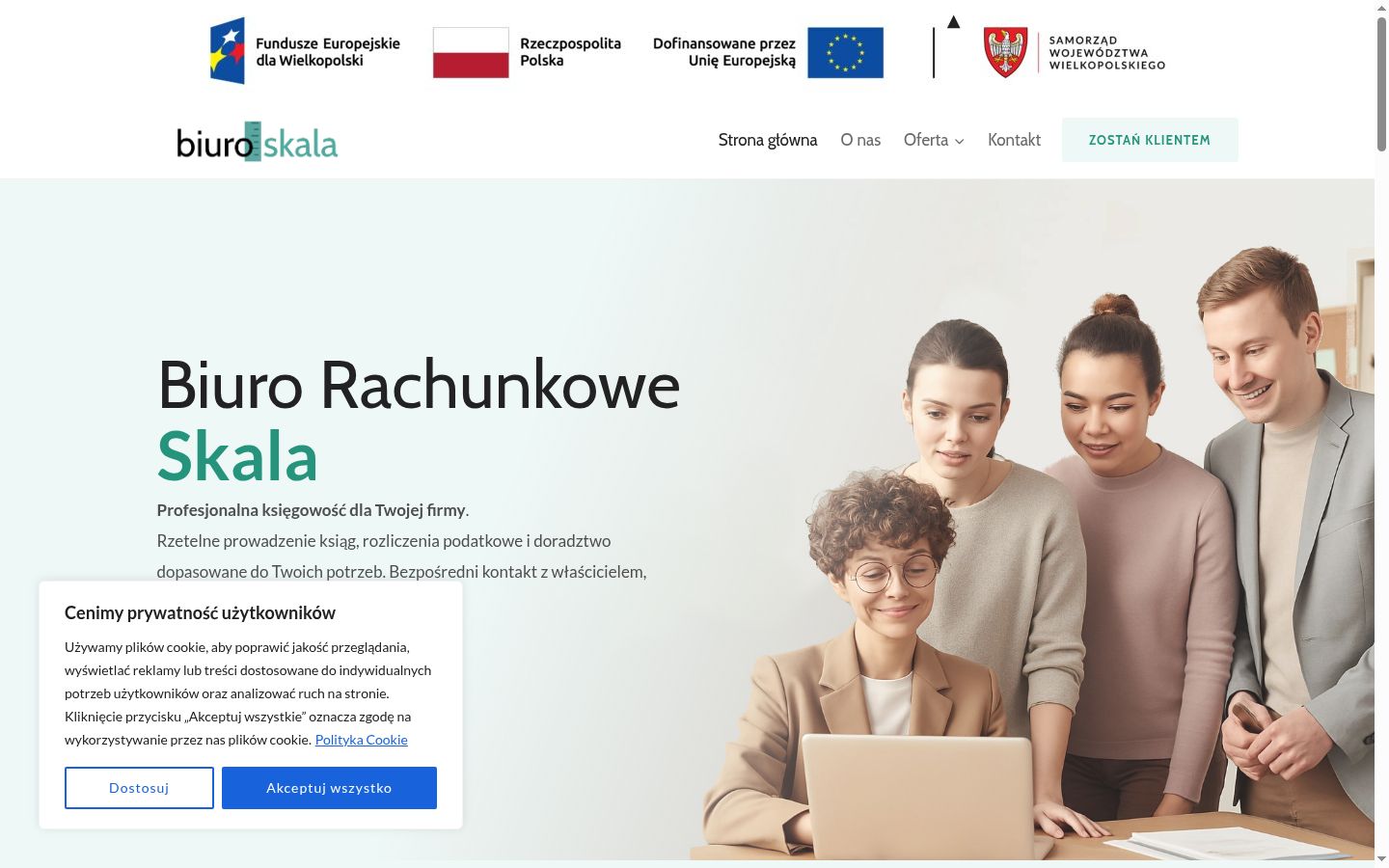 Snimka zaslona bannera za privolu prikazanog prije bilo kakve interakcije