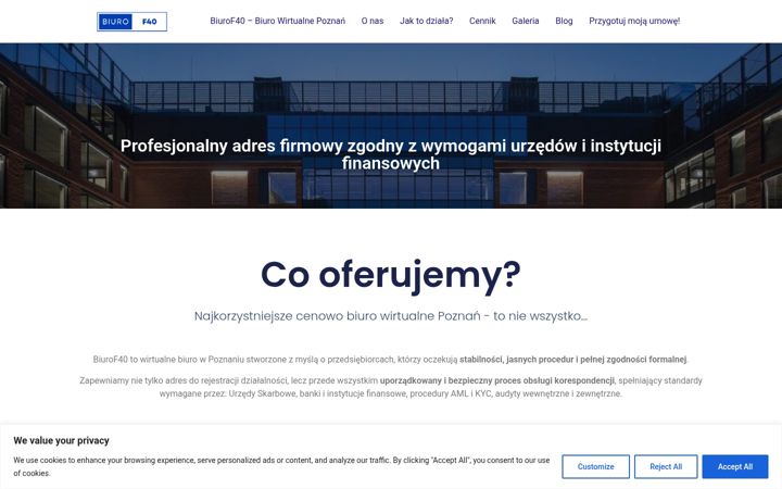 Zrzut ekranu biurof40.pl