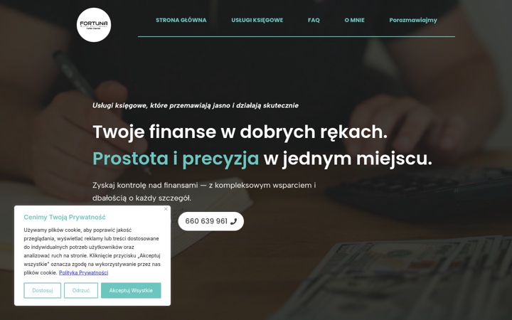 Zrzut ekranu biurofortuna.pl