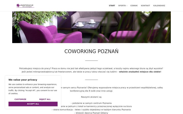Zrzut ekranu biuroinspiracje.pl