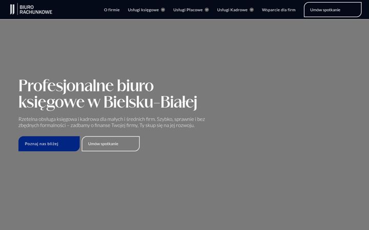 Zrzut ekranu biurojj.pl