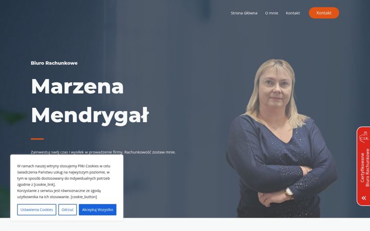 Zrzut ekranu biuromendrygal.pl