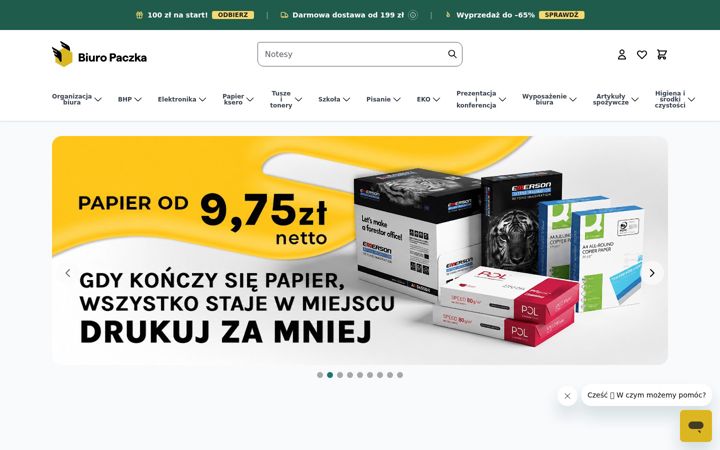 Snimka zaslona za biuropaczka.pl
