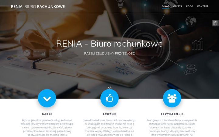 Screenshot of biurorachunkowelodz.org.pl