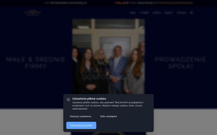 Screenshot of biurorachunkowemilewska.pl