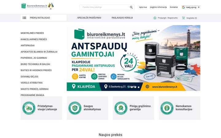Képernyőkép: biuroreikmenys.lt