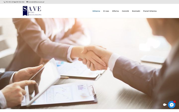 Screenshot of biurosave.pl