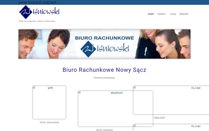 Screenshot of biurowisniowski.pl
