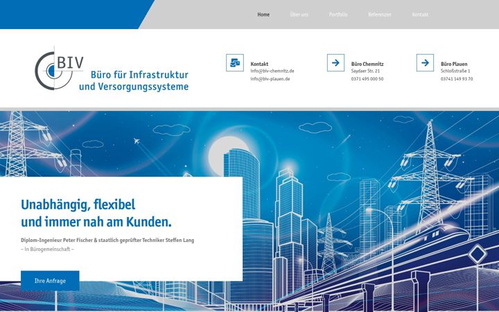 Screenshot of biv-chemnitz.de