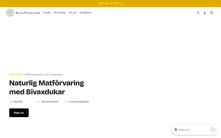 Screenshot of bivaxfabriken.se