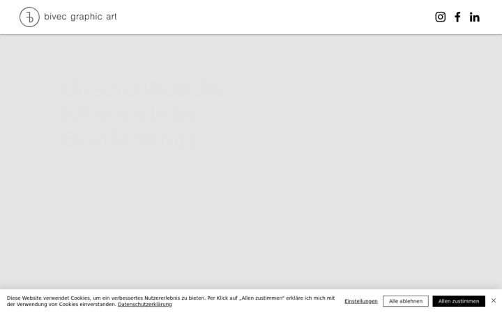 Screenshot of bivec-graphic-art.com