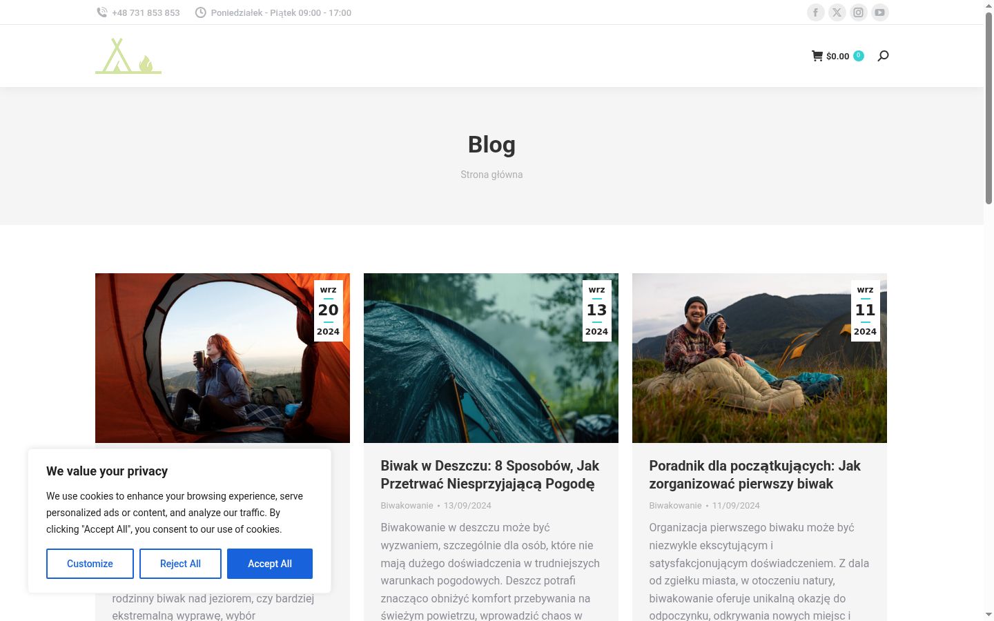 Snímka obrazovky banera súhlasu zobrazeného pred akoukoľvek interakciou