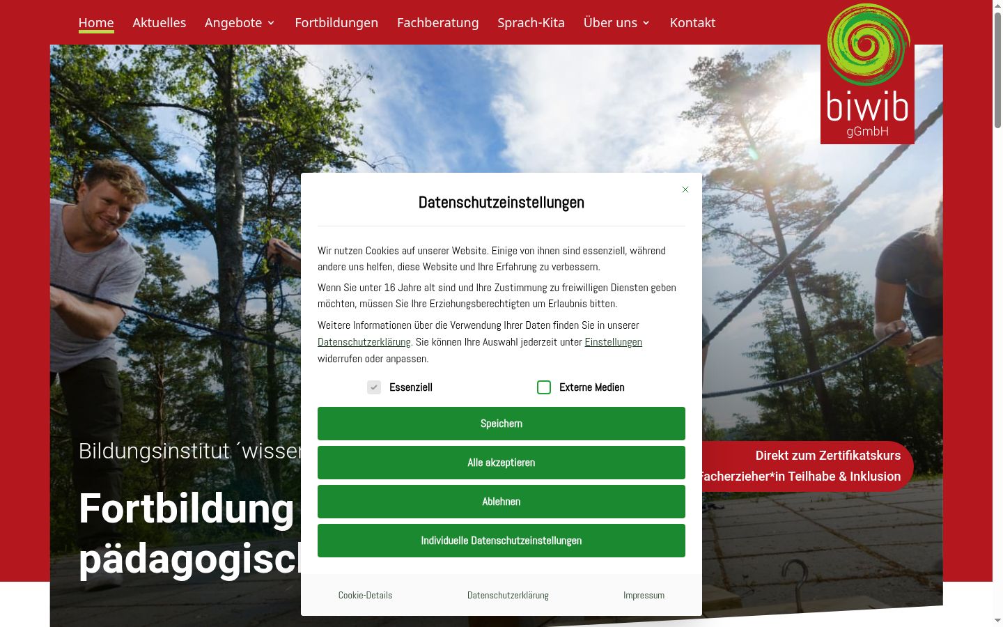 Snímka obrazovky banera súhlasu zobrazeného pred akoukoľvek interakciou