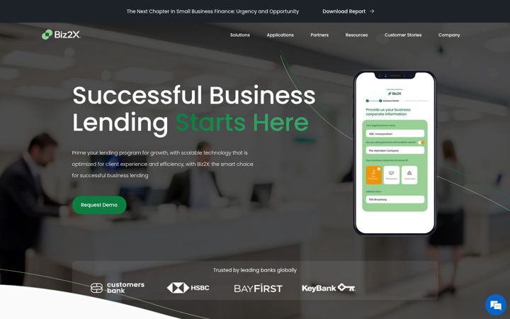 Screenshot of biz2x.com