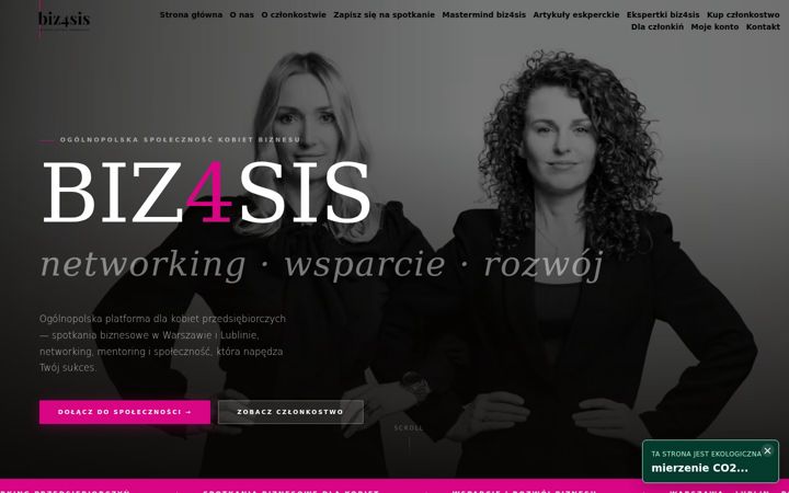 Screenshot of biz4sis.com