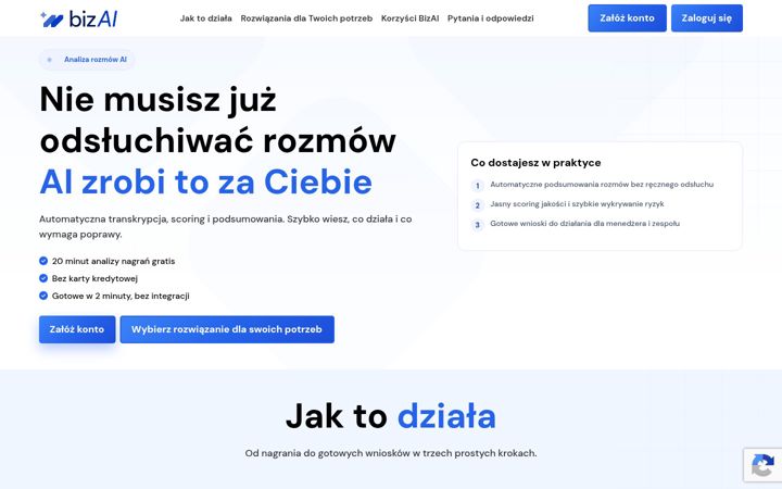 Screenshot of bizai24.com