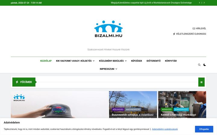 Screenshot of bizalmi.hu