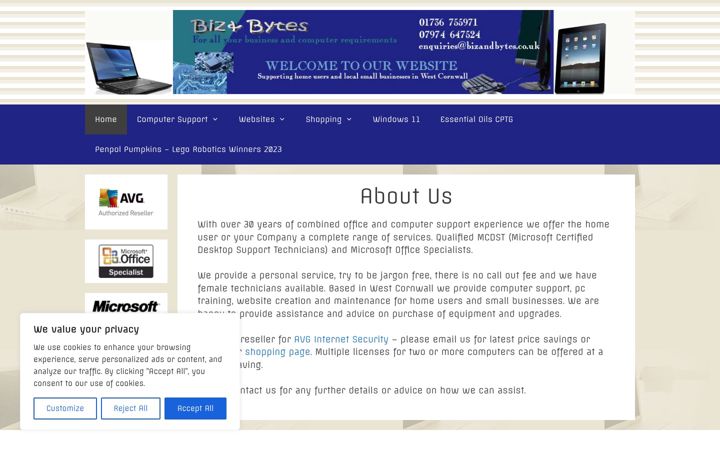 Snímek obrazovky bizandbytes.co.uk