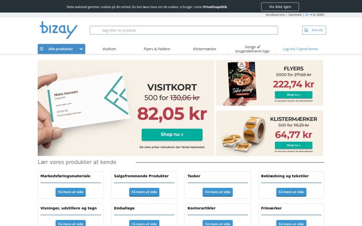 Screenshot of bizay.com