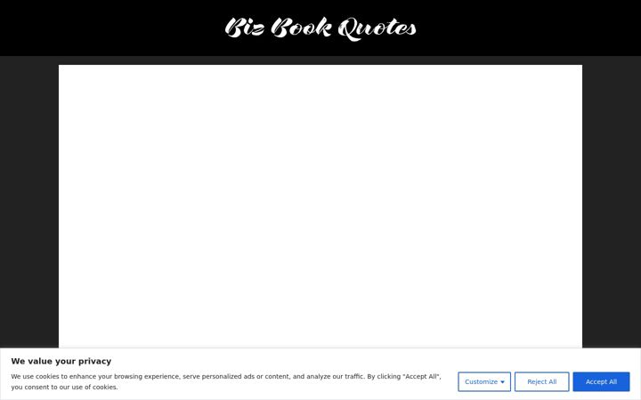 Screenshot of bizbookquotes.com
