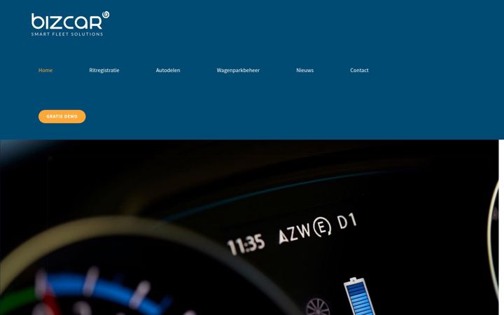 Screenshot of bizcar.nl
