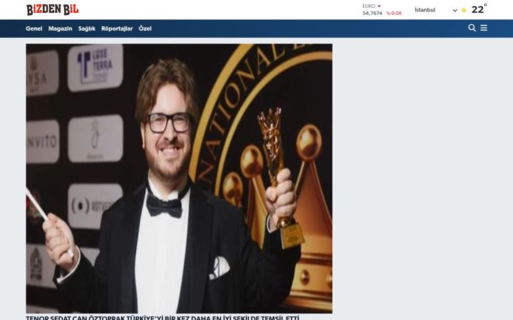 Screenshot of bizdenbil.com