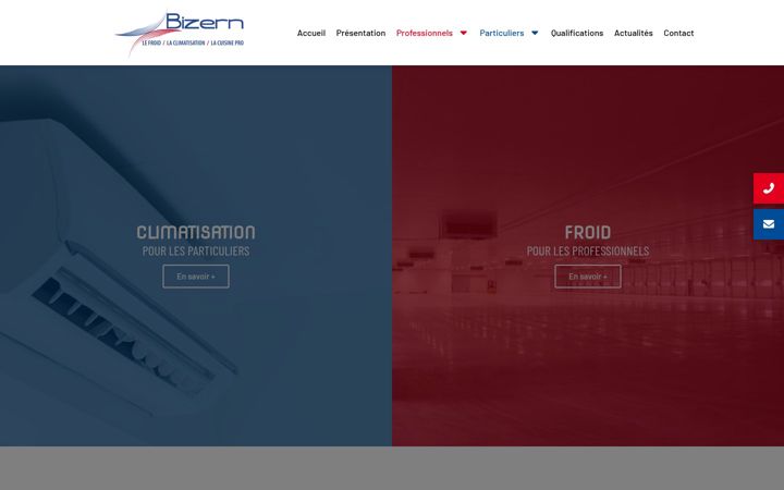 Screenshot of bizern.com