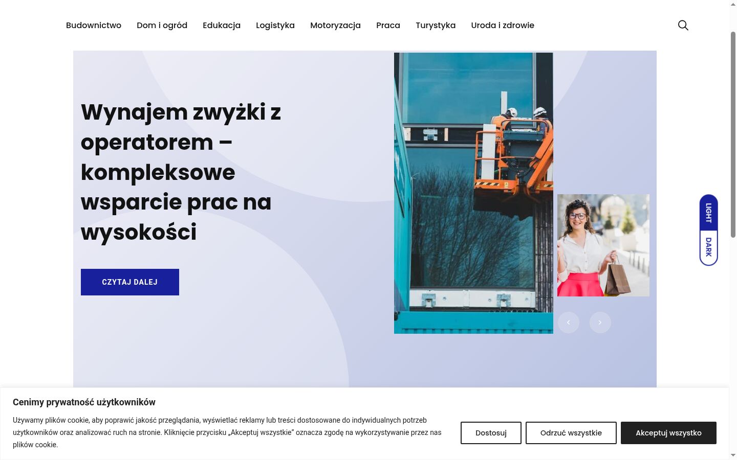 Screenshot tal-banner tal-kunsens muri qabel kwalunkwe interazzjoni
