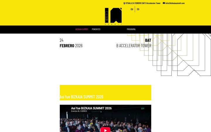 Zrzut ekranu bizkaiasummit.com
